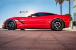 Chevrolet Corvette Stingray on Strasse Wheels 2014 года